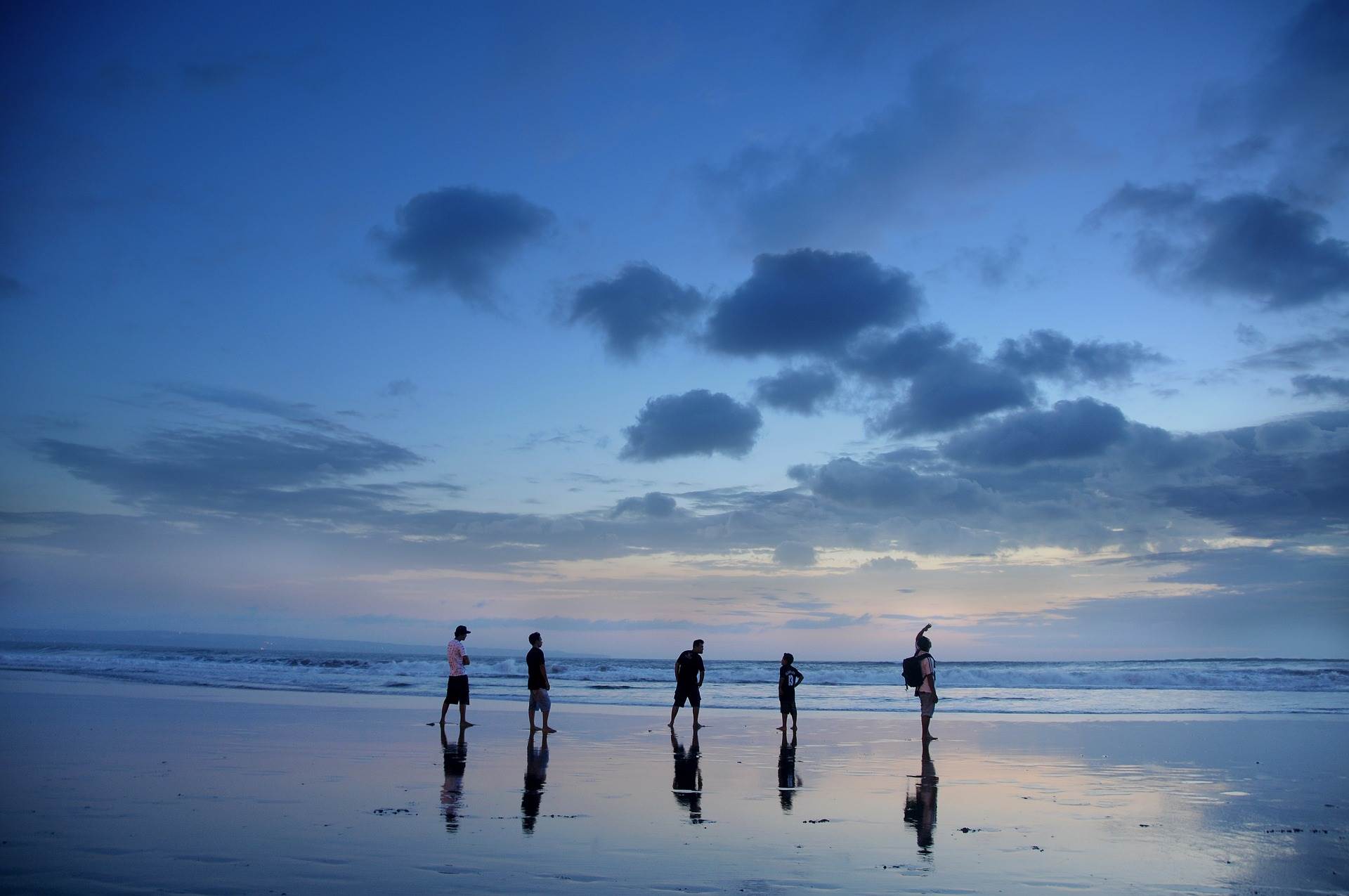 Happy Family on Beach